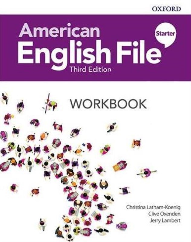 تصویر  American English file starter WB (third edition)with CD