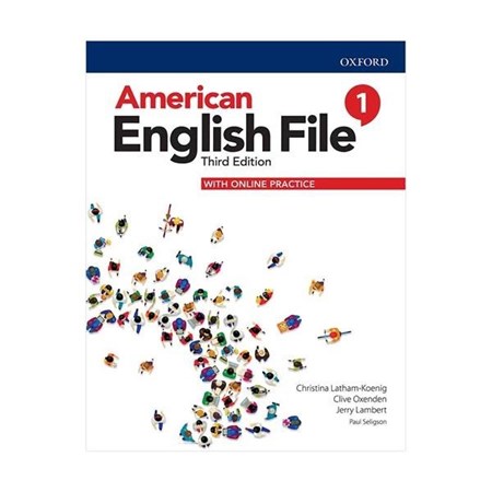 تصویر  American English file 1 SB (third edition-with CD)