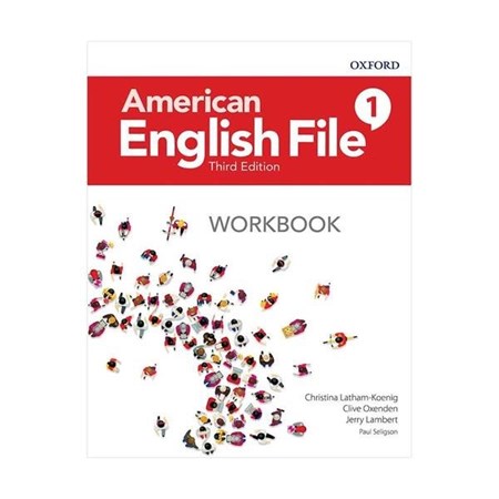 تصویر  American English file 1 WB (third edition-with CD)