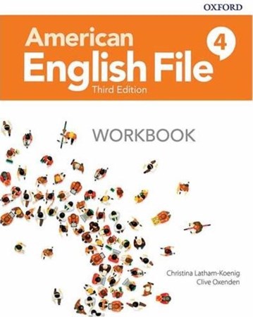 تصویر  American English file 4 WB (third edition) with CD