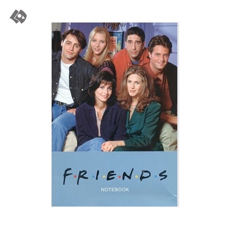 تصویر  دفتر یادداشت همیشه مدل Friends فرندز کد 129