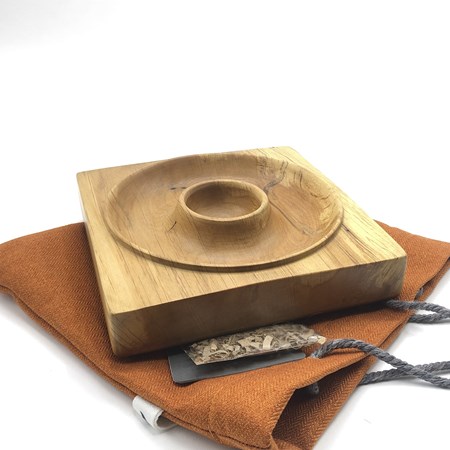 تصویر  ظرف چوبی توسکا مدل 3