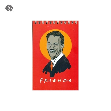 تصویر  دفتر یادداشت پالتویی سریال فرندز friends کد 297 چندلر بینگ (Chandler Bing)