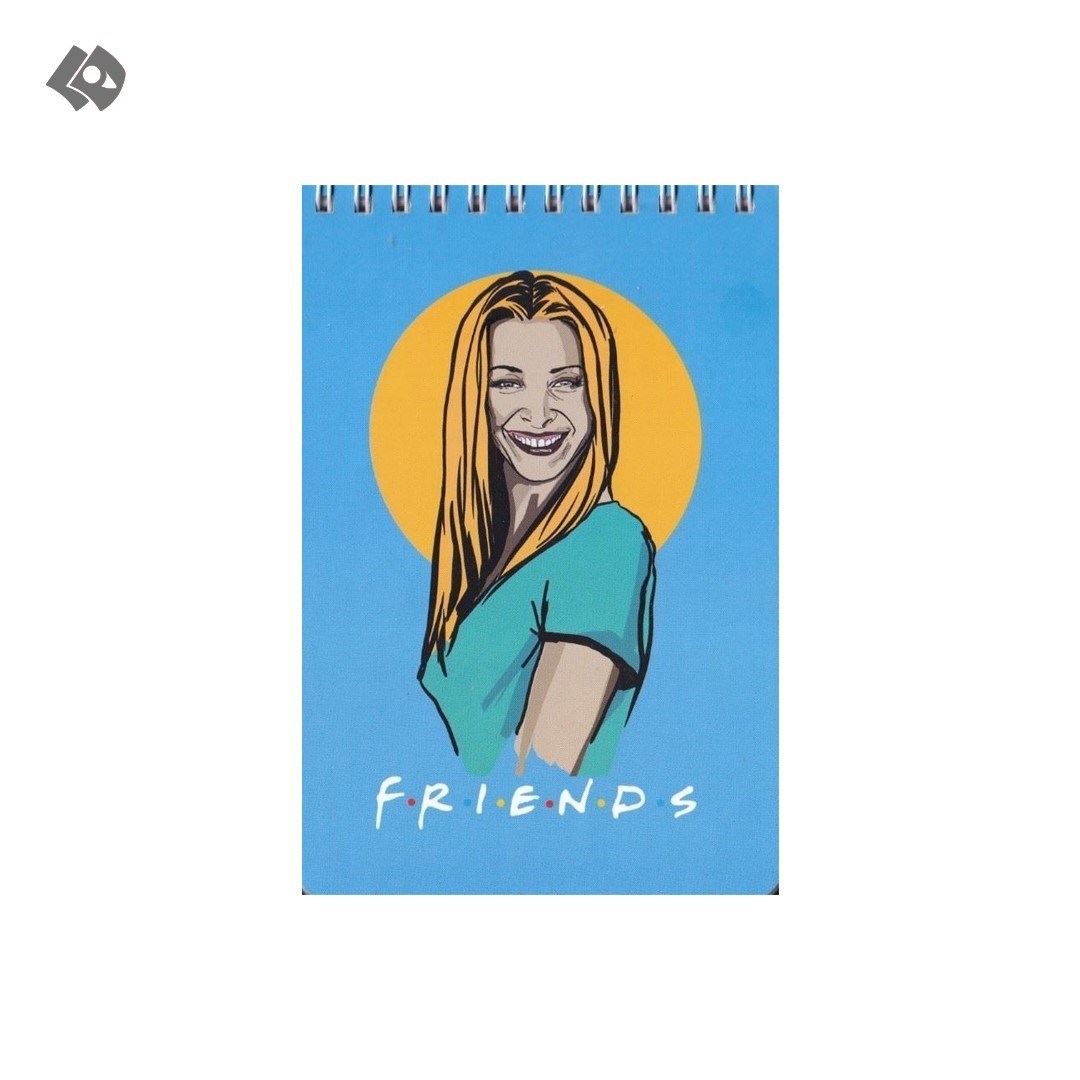 تصویر  دفتر یادداشت پالتویی سریال فرندز friends کد 235 فیبی بوفی (phoebe Buffay)
