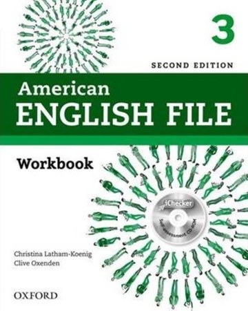 تصویر  American English file 3 WB (second edition) with CD
