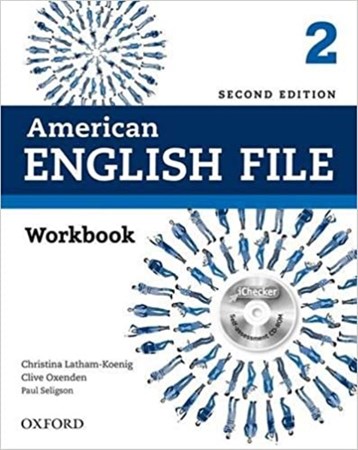 تصویر  American English file 2 WB( second edition) with CD