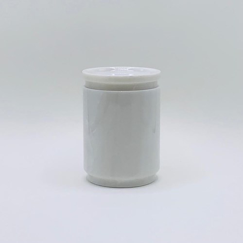 تصویر  بانکه سنگی متوسط رنگ سفید ماربل