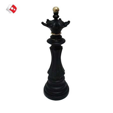 تصویر  تندیس وزیر شطرنج سیاه