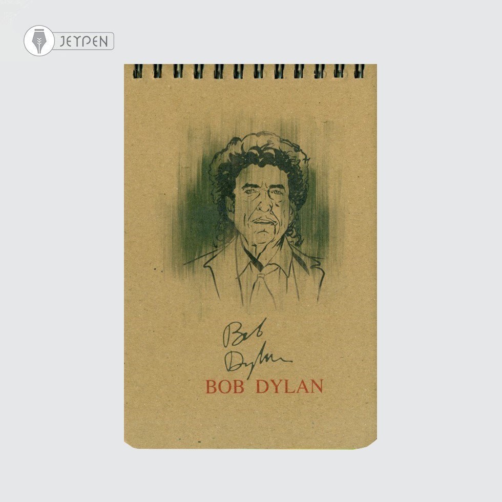 تصویر  دفتر یادداشت سری MUSIC  همیشه (BOB DYLAN)