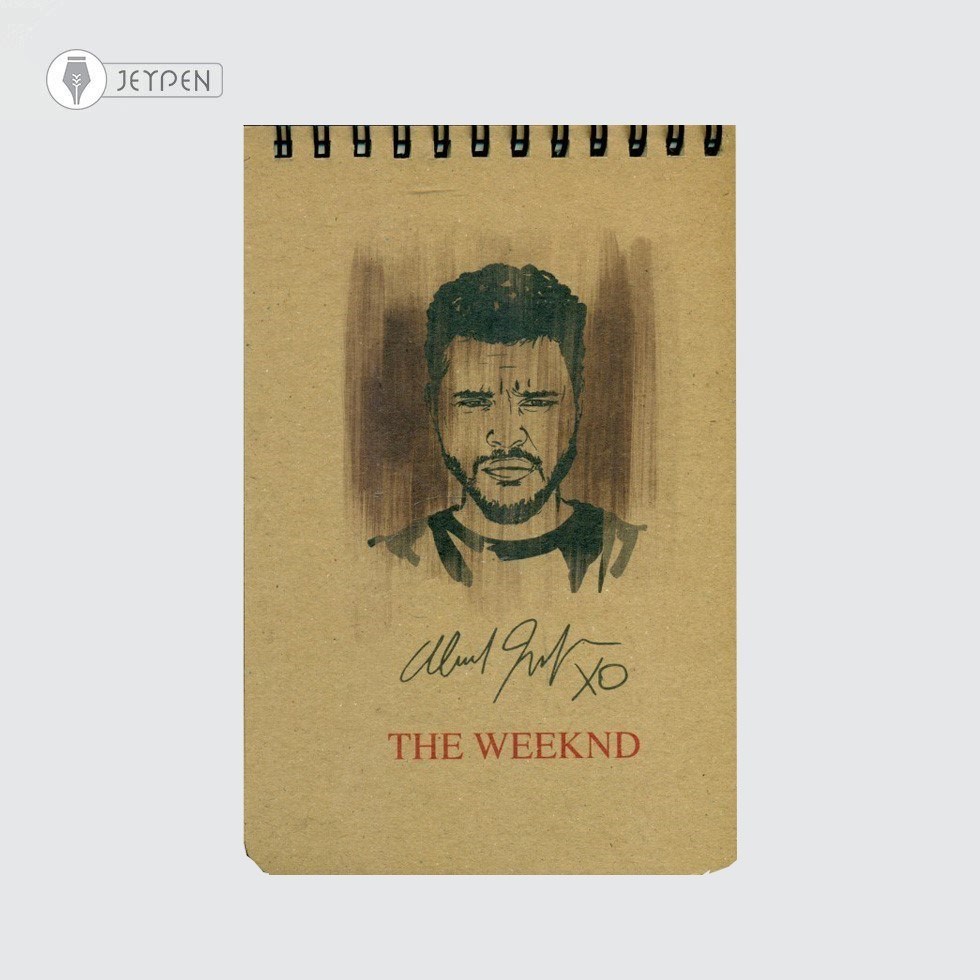 تصویر  دفتر یادداشت سری MUSIC  همیشه (THE WEEKND)