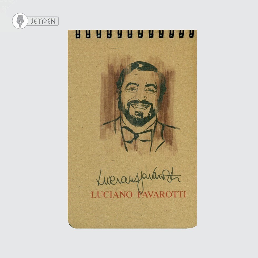 تصویر  دفتر یادداشت سری MUSIC  همیشه (LUCIANO PAVAROTTI)