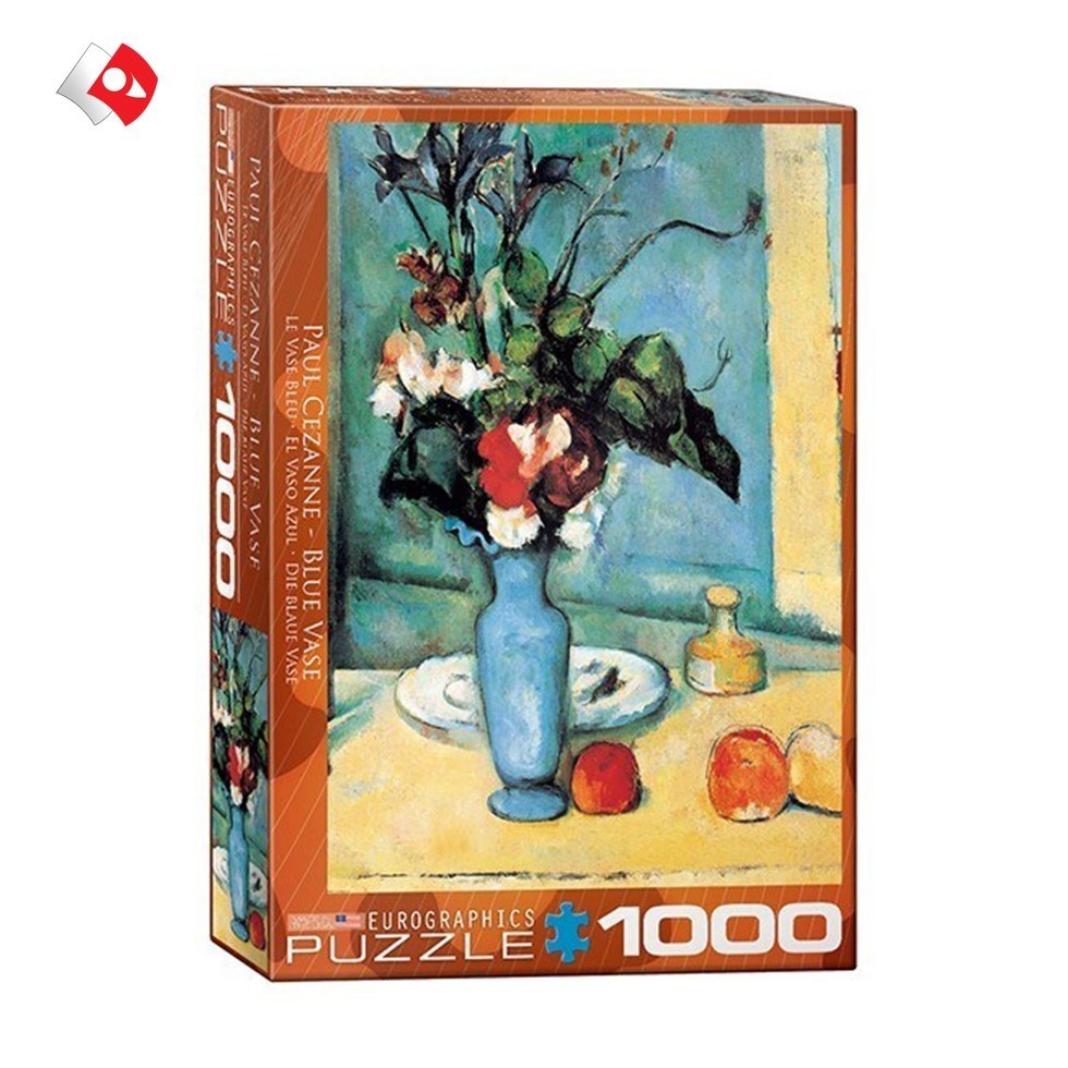 تصویر  پازل یوروگرافیکس 1000 تکه طرح  Blue Vase کد60003802