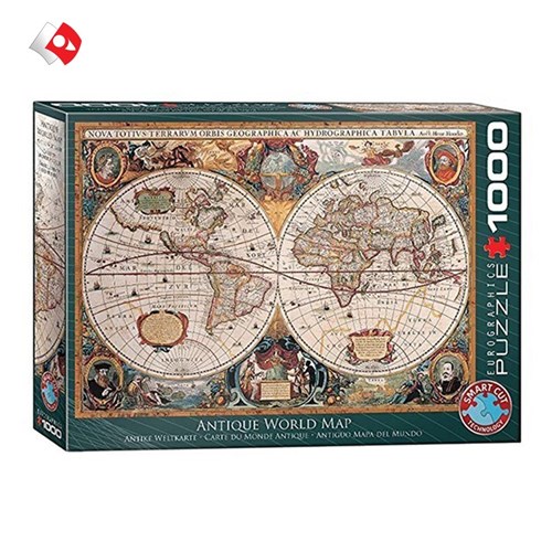 تصویر  پازل 1000 تکه 60001997 Antique World Map