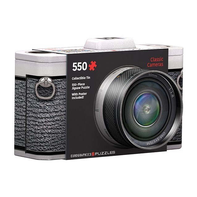 تصویر  پازل 1000 تکه جعبه فلزی 85515600 Classic Camera Tin