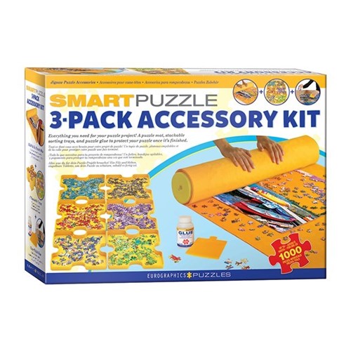 تصویر  فرش پازل و سورت پازل 89550107 Smart Puzzle 3 Pack Accessory Kit