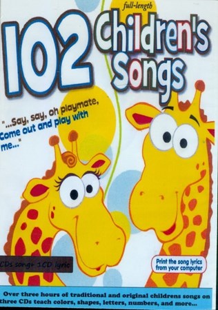 تصویر  102 Children's songs(سی‌دی)