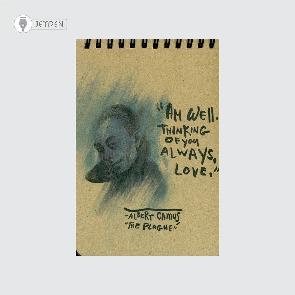 تصویر  دفتر یادداشت سری WRITER همیشه (ALBERT CAMUS)
