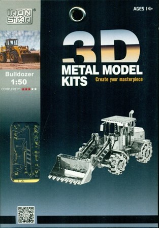 تصویر  Bulldozer(3D metal model kits I21129)