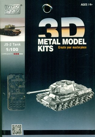 تصویر  JS-2 Tank(3D metal model kits I21141)