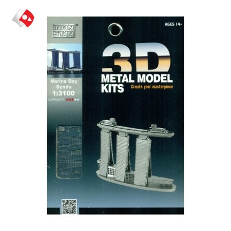 تصویر  Marina Bay Sands (3D metal model kits B21131)