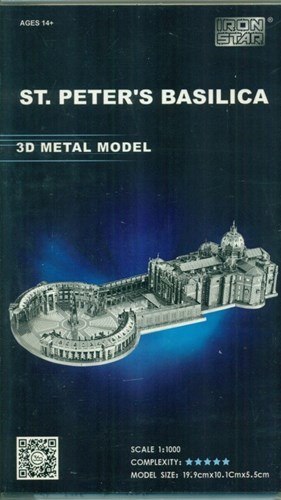 تصویر  ST. peter's Basilica (3D metal model B32202)