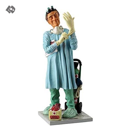 تصویر  مجسمه کلکسیونی فورچینو جراح سایز کوچک The Surgeon fo84015
