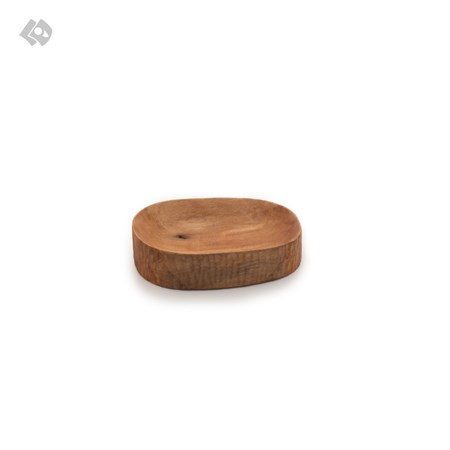 تصویر  ظرف حلاج چوبی کوچک بافت‌ دار