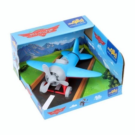 تصویر  اسباب بازی هواپیمای ملخی با جعبه