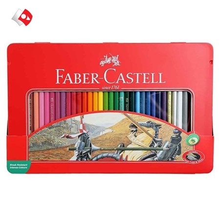 تصویر  مداد رنگي 100 رنگ فابر کاستل
 fabercastell كلاسيك جعبه فلزي 115805