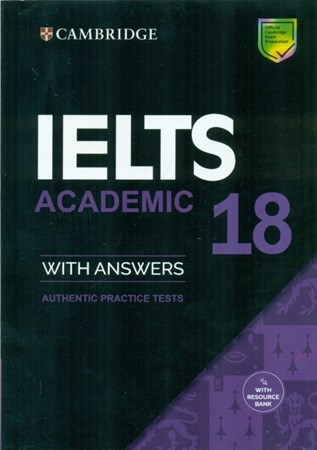 تصویر  Cambridge english IELTS 18 Academic