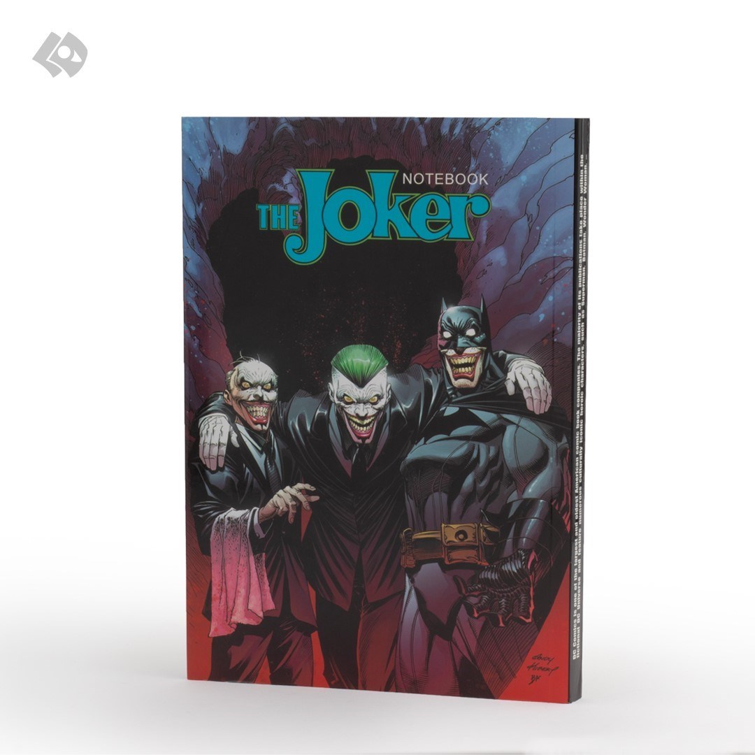تصویر  دفتر یادداشت همیشه مدل جوکر Joker کد 127