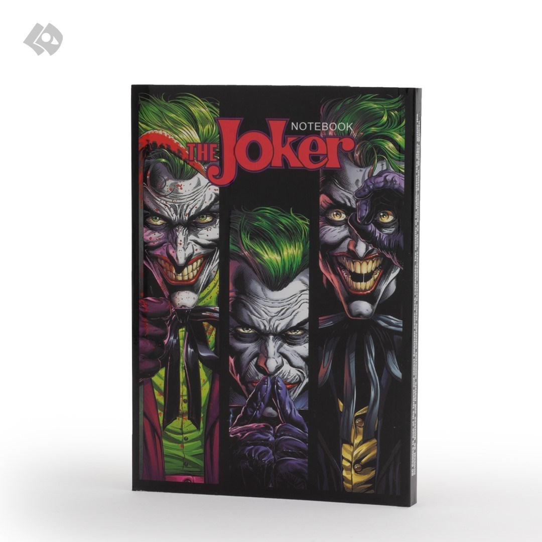 تصویر  دفتر یادداشت همیشه مدل جوکر Joker کد 158