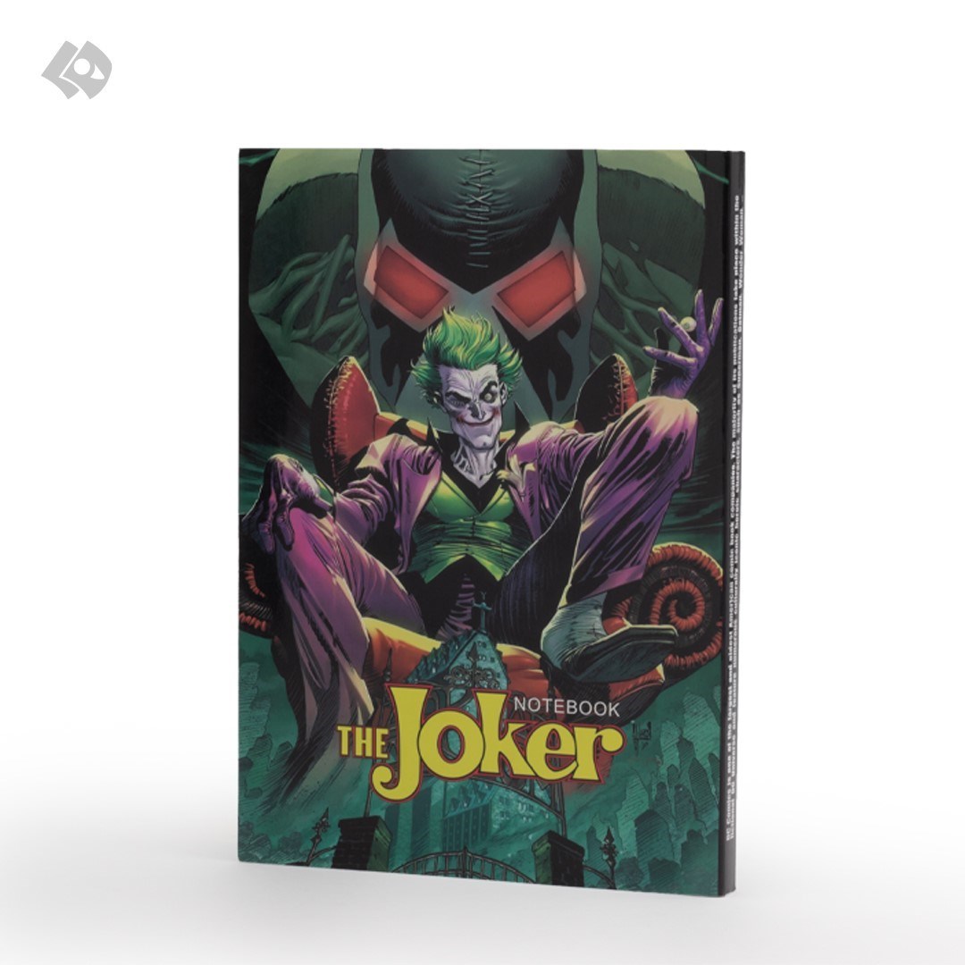 تصویر  دفتر یادداشت همیشه مدل جوکر Joker کد 134