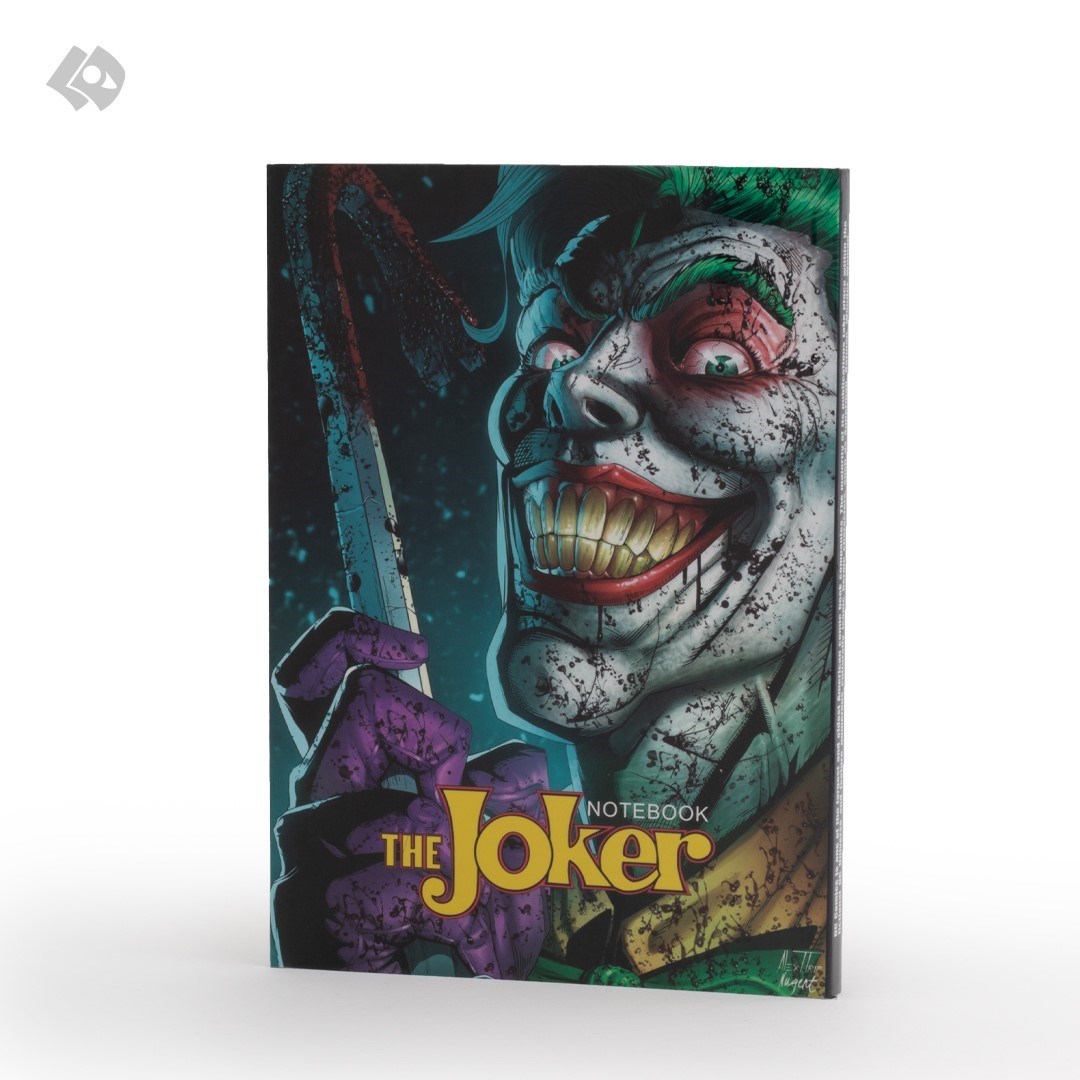 تصویر  دفتر یادداشت همیشه مدل جوکر Joker کد 141