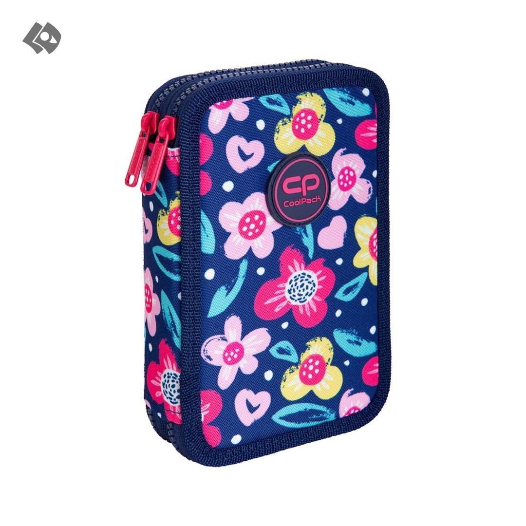 تصویر  جامدادي 2 زيپ كول پك CoolPack با لوازم التحرير كد 66599