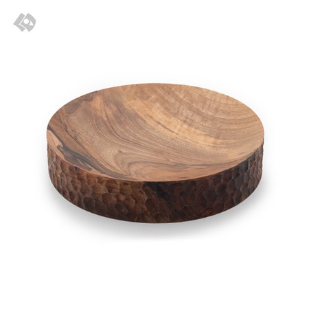 تصویر  ظرف چوبی مونا کرفتس مدل 71 چوب گردو قطر 25
