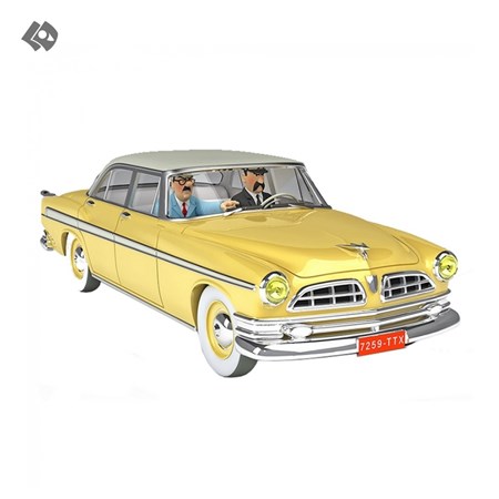 تصویر  مدل ماشین تن تن 24/1 The Yellow Chrysler کد 29939