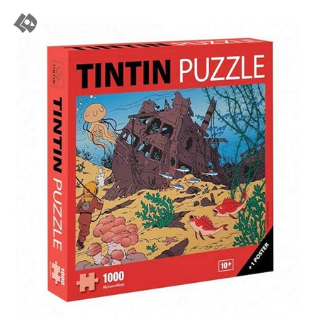 تصویر  پازل 1000 تکه تن تن Tin Tin Puzzle کد 81532