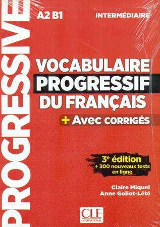 تصویر  Vocabulaire progressif du Francais Intermediaire A2 B1