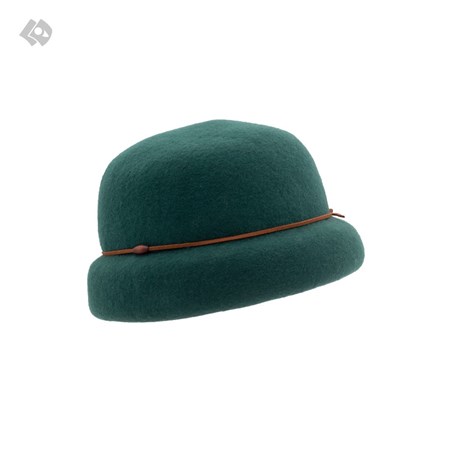 تصویر  کلاه گرد سبز