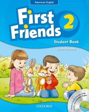 تصویر  American First Friends 2 (SB and WB with CD)