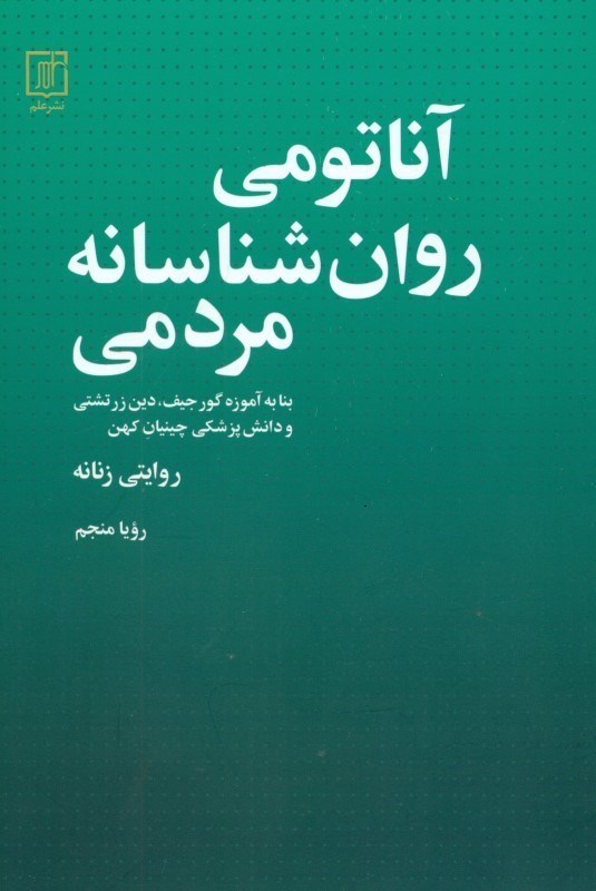 تصویر  آناتومی روان شناسانه مردمی بنا به آموزه گورجینف دین زرتشتی و دانش پزشکی چینیان کهن)