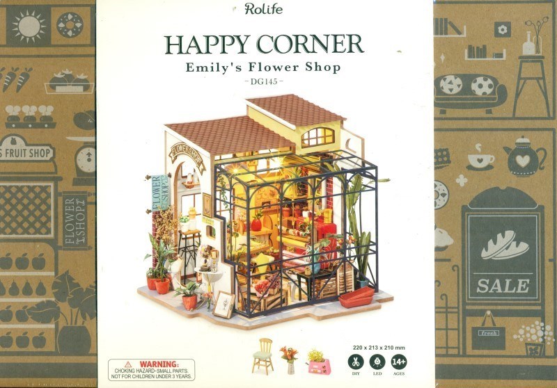 تصویر  خانه مینیاتوری روبوتایم طرح Emily's Flower Shop کد DG145