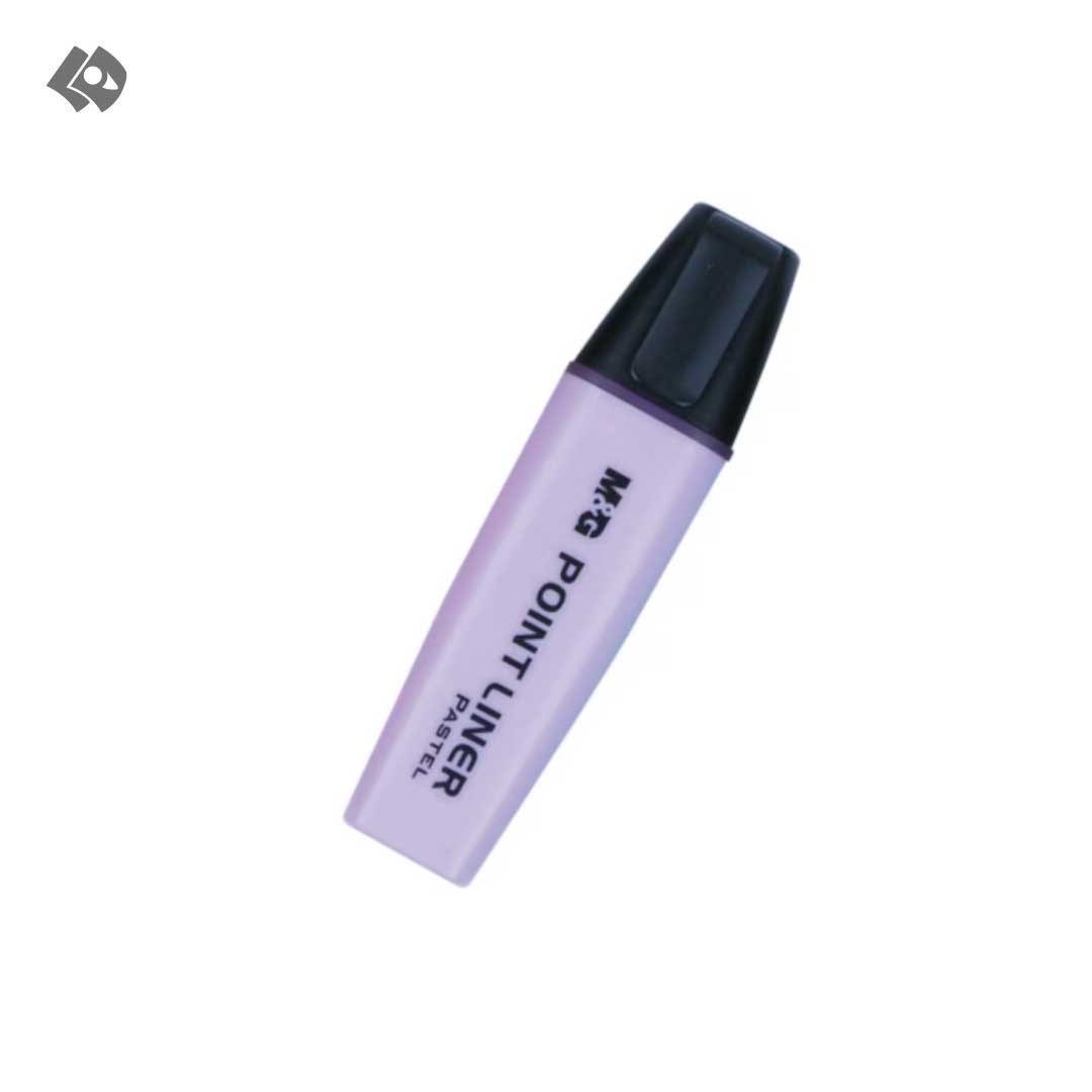 تصویر  هایلایتر پاستلی یاسی مدل Point Liner کد AHM21578
