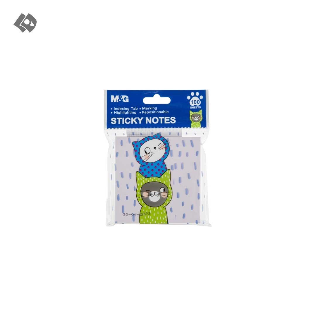 تصویر  استیکی نوت رنگی 100 برگ مدل So Many Time کد YS375