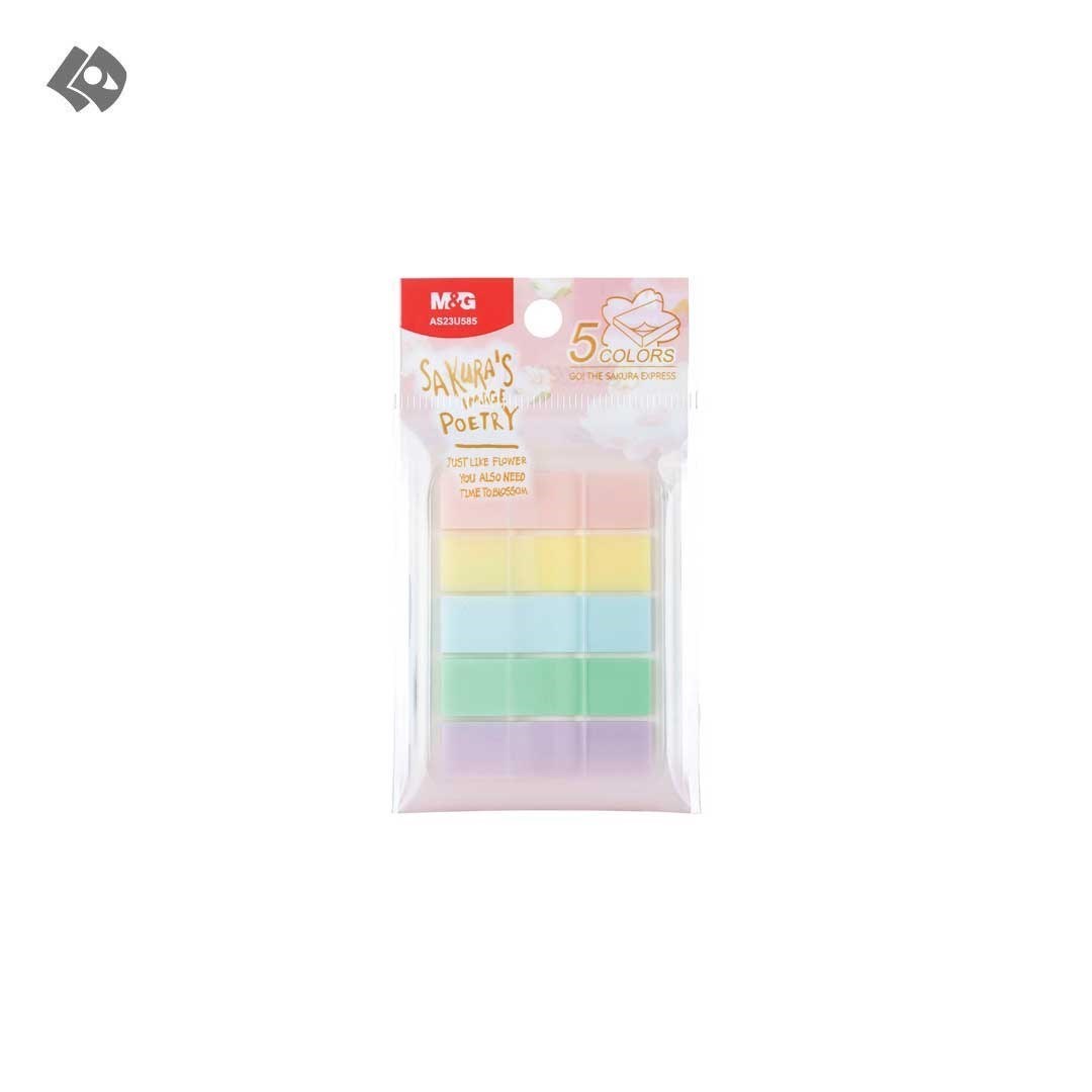 تصویر  استیکی نوت 5 رنگ مدل Sakura Time کد AS23U585