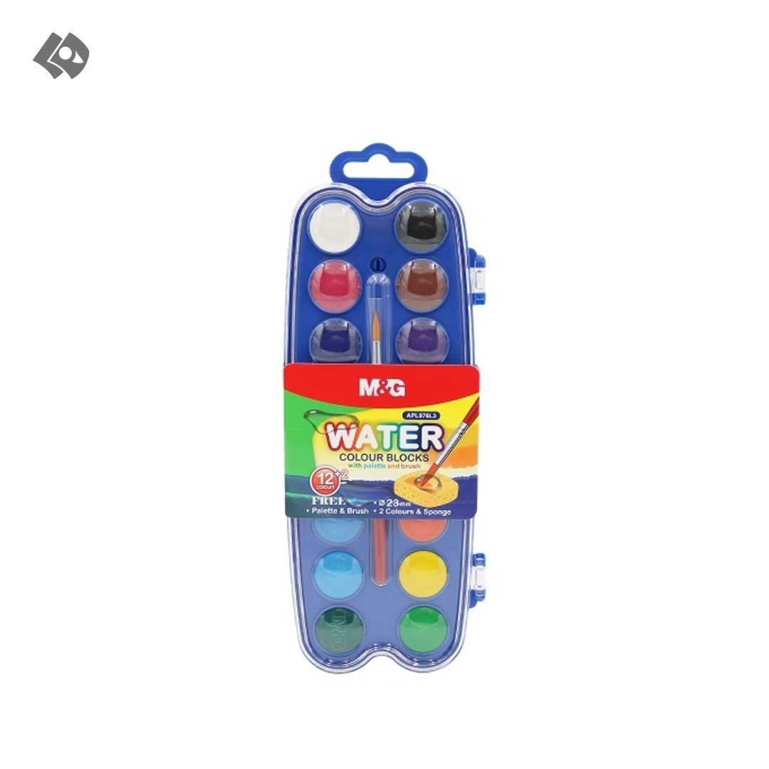 تصویر  آبرنگ 12 رنگ کد APL976L3