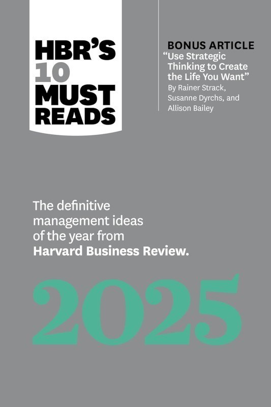 تصویر  HBR's 10 Must Reads 2025