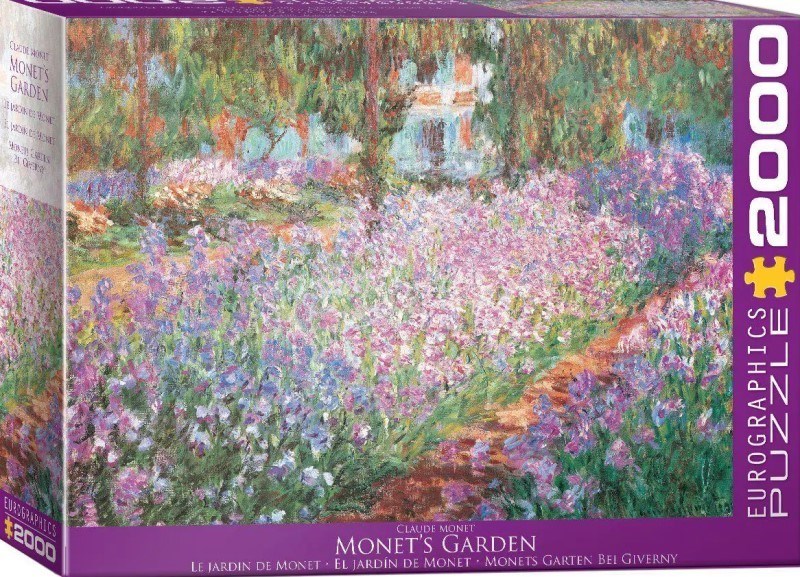 تصویر  پازل 2000 تکه 82204908 Monet's Garden