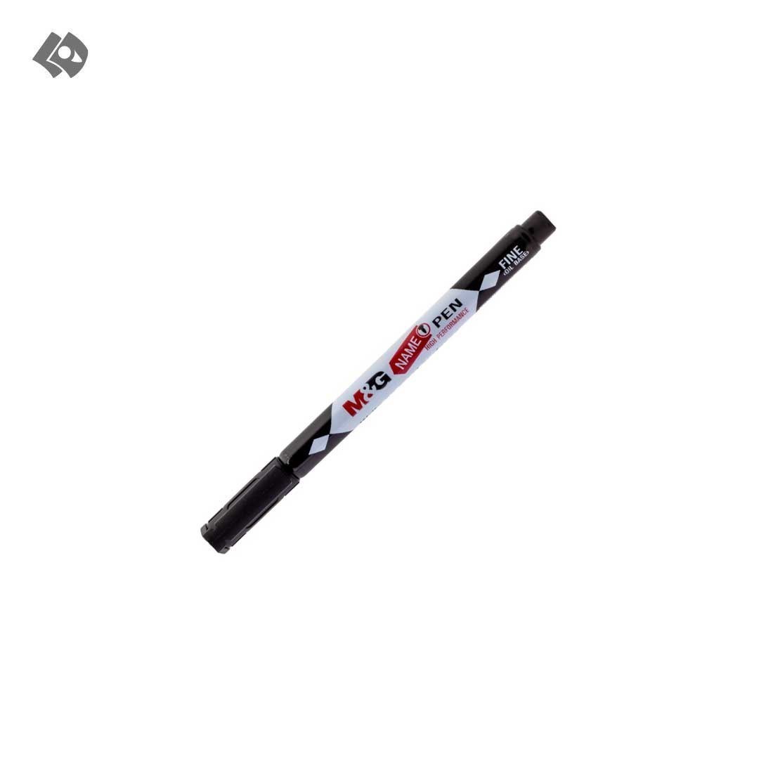تصویر  ماژیک مشکی نوک گرد ضد آب مدل Name Pen کد APM25671